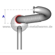 K&S Muffler-Set with front outlet DLE55