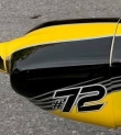 Engine cowl pilot rc Laser 88 05 black/yellow